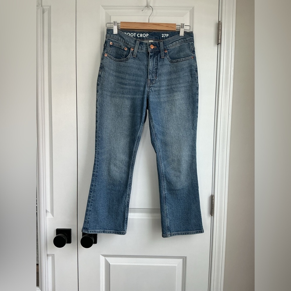 J. Crew Women’s Demi Boot Crop Denim Jeans (Size 27P)